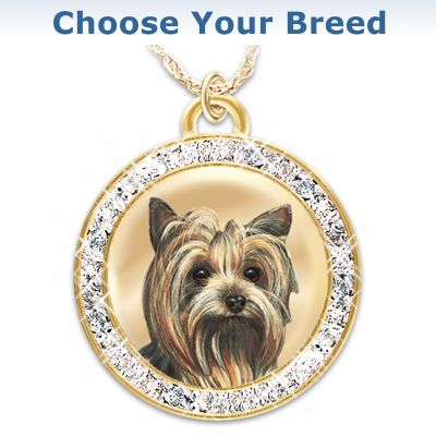 A Friend Fur-Ever Dog Lover's Pendant Necklace