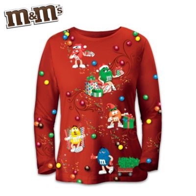 M&M'S Characters Long Sleeved Shirt - Sweet Holiday Celebrations
