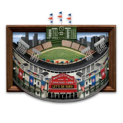 Buy A Tribute To Historic Wrigley Field Wall Sculpture