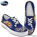 Wonderful World Of Disney Artistic Womens Canvas Shoes