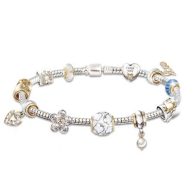 My Granddaughter, My Wish For You Charm Bracelet