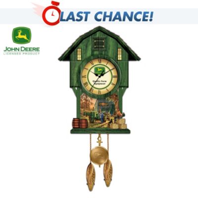 John Deere Classic Times Cuckoo Clock