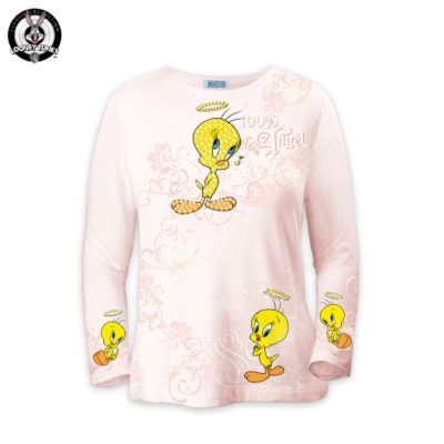 LOONEY TUNES Tweety Art Shirt: Tweety 100% Angel
