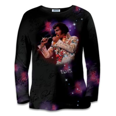 Elvis In Concert Women's Artistic Shirt