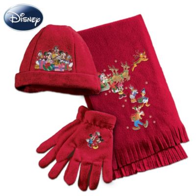 Disney Holiday Women's Scarf Set