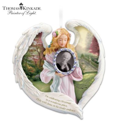 Thomas Kinkade Always In Our Heart Remembrance Ornament