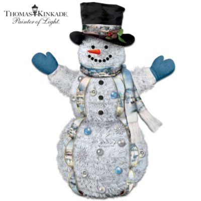Thomas Kinkade Welcome Winter Pre-Lit Decoration