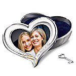 The Heart To Heart Recordable Keepsake Box And Photo Frame