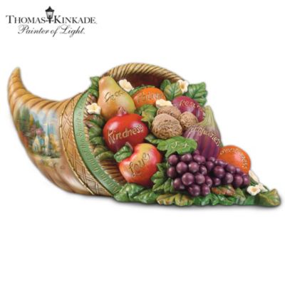 Thomas Kinkade's Fruit Of The Spirit Tabletop Centerpiece