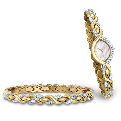 Timeless Love Watch And Bracelet Set