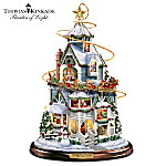 Thomas Kinkade The Night Before Christmas Tabletop Centerpiece