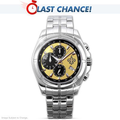 New Orleans Saints Super Bowl Champions Men's Chronograph Watch