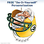 Green Bay Packers Personalized Baby's First Christmas Ornament