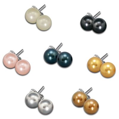 The Perfect Pearls Earrings: Seven Sets In Seven Luxurious Colors