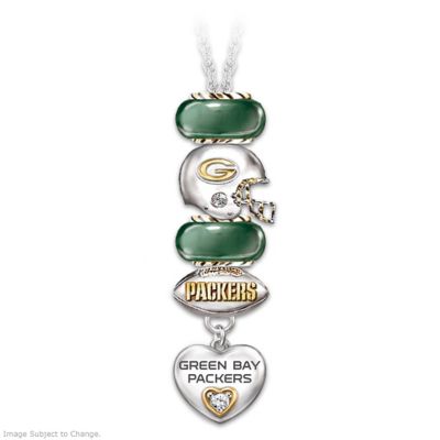 Go Packers! Super Bowl XLV Champions Charm Necklace