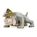 USMC Devil Dog Sculptural Accent Lamp