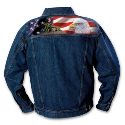 Marine Corps Semper Fi Men's Denim Jacket