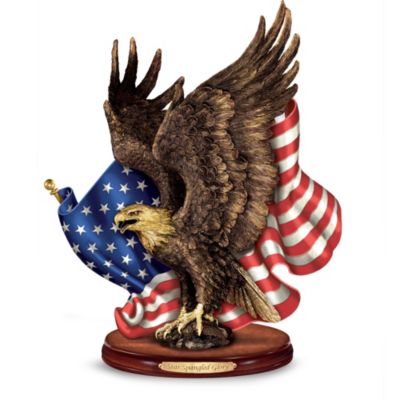 Star Spangled Glory Sculpture: Commemorating The 50-State American Flag