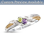 Personalized Birthstone Ring: Embrace