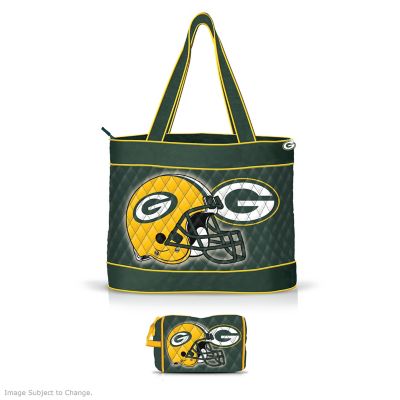Green Bay Packers Quilted Carryall Tote Bag