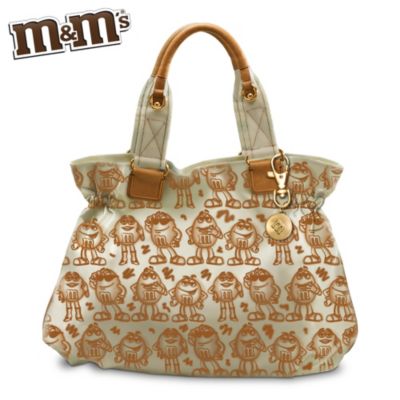 M&MS Characters Deliciously Chic Canvas Handbag Purse