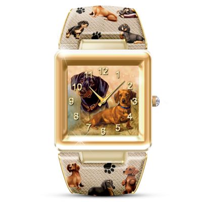 I Love My Dog Women's Cuff Watch With Multiple Breeds To Choose From