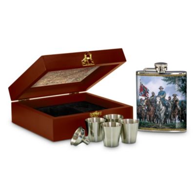 The Civil War Flask Set