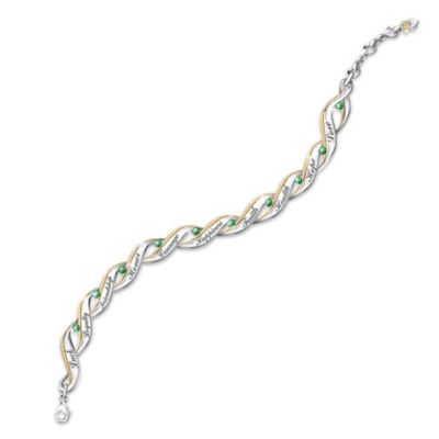 Blessings Of Ireland Engraved Women's Bracelet