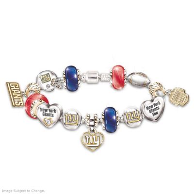 Go Giants! #1 Fan Charm Bracelet