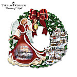 Thomas Kinkade Silent Night Wreath