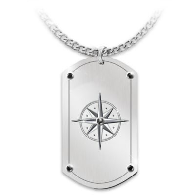 Dog Tag Pendant Necklace For Son: Forge Your Path, My Son
