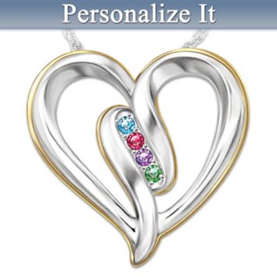 A Mothers Journey Personalized Pendant Necklace