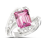 Passion Pink Topaz Ring
