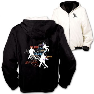 Elvis Presley Reversible Women's Jacket: On The Flip Side