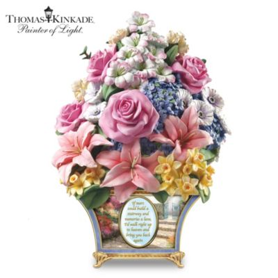 Thomas Kinkade Bouquet Of Memories Sculpture