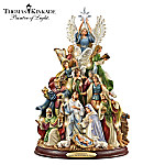 Tabletop Tree: Thomas Kinkade O Holy Night Tabletop Tree