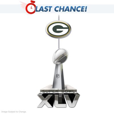 Green Bay Packers 2011 Super Bowl XLV Championship Ornament