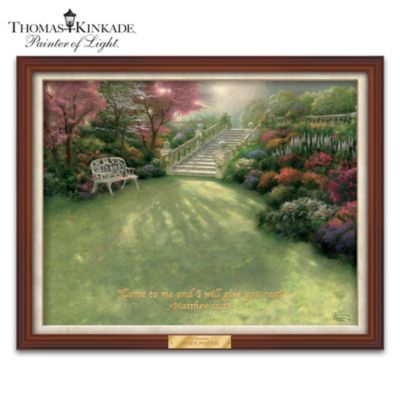 Thomas Kinkade In Memoriam Personalized Bereavement Wall Decor