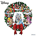 The Wonderful World Of Disney Character Christmas Wreath