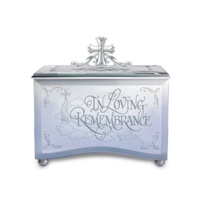 In Loving Remembrance Mirrored Music Box