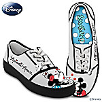 Disney Kissin Mickey & Minnie Womens Shoes