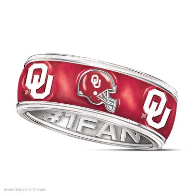 Oklahoma Sooners #1 Fan Ring