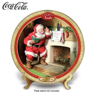 Sundblom Coca-Cola Annual Collector Plate