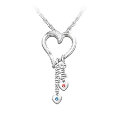 Buy Cascade Of Love Personalized Pendant Necklace