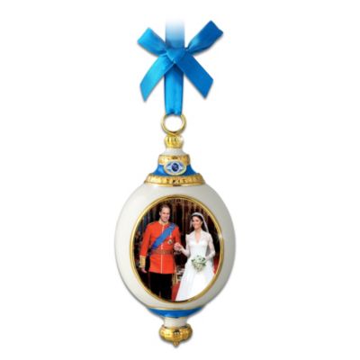 Prince William And Kate Middleton Royal Wedding Ornament