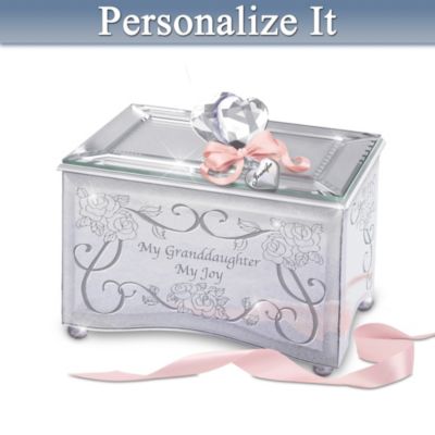 My Granddaughter, My Joy Personalized Music Box