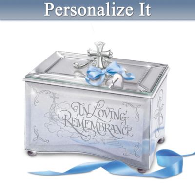 In Loving Remembrance Personalized Bereavement Music Box