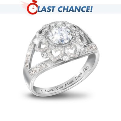 I Love You More Each Day Ring