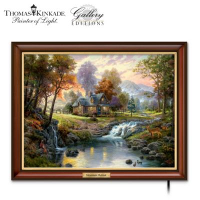 Thomas Kinkade Mountain Retreat Wall Decor