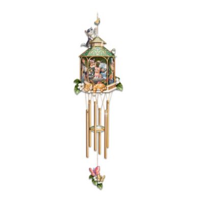 Kitten Indoor Chime Hanging Sculpture